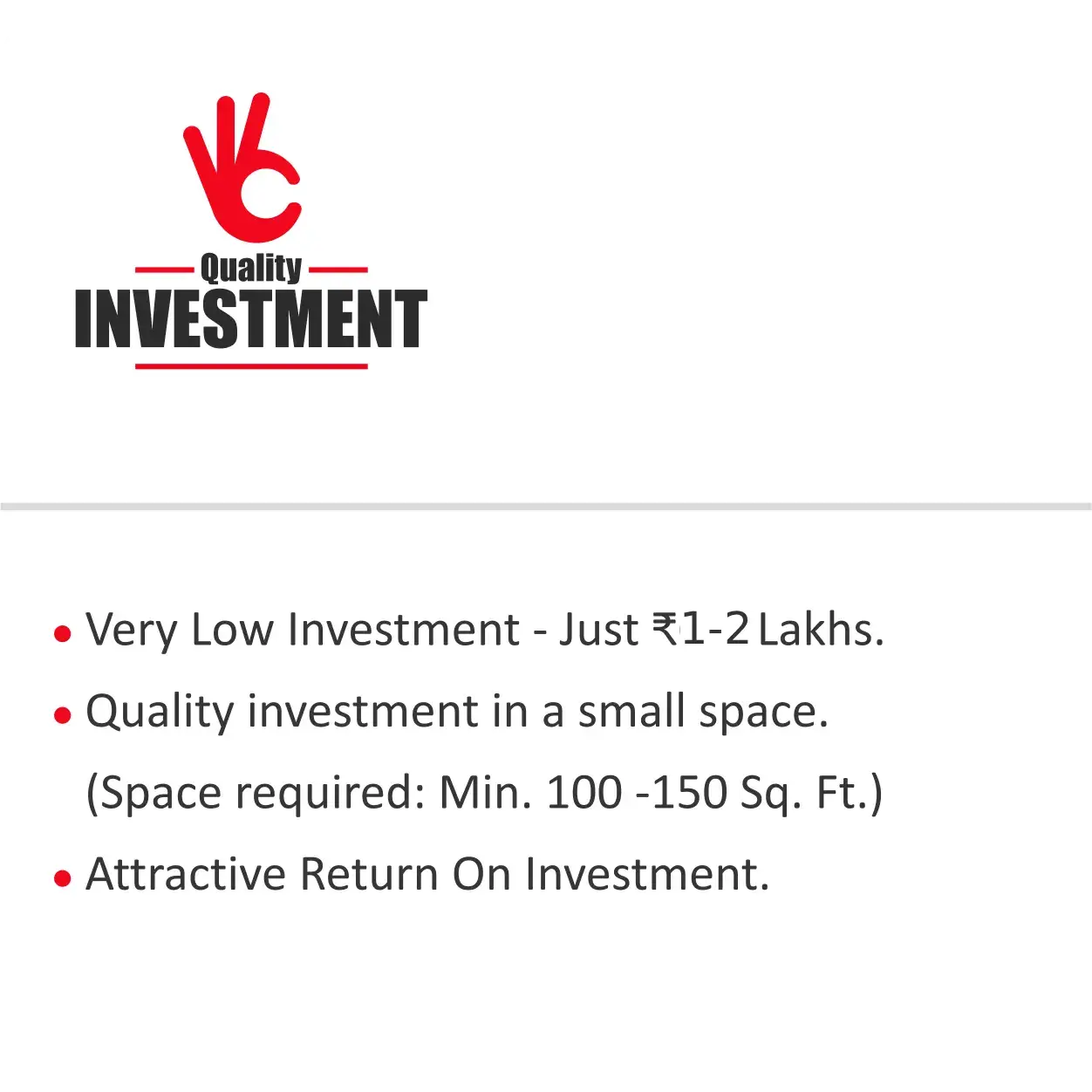 Franchise Investment - Marakkaar